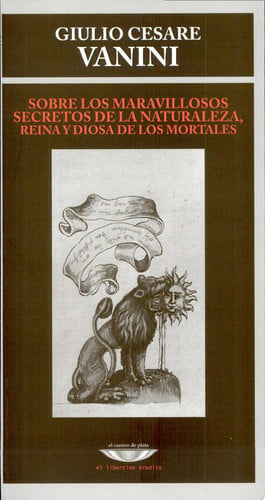 SOBRE LOS MARAVILLOSOS SECRETOS, de VANINI | portada del libro