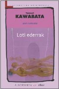 Loti ederrak, de Kawabata | portada del libro