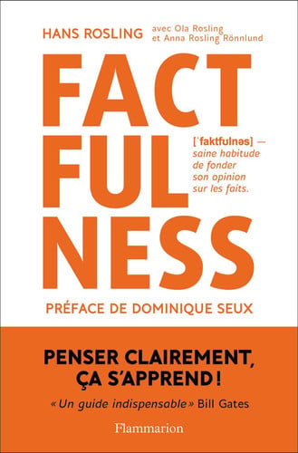 FACTFULNESS, de ROSLING | portada del libro