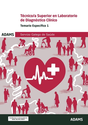 TEMARIO ESPECIFICO 1 TECNICO SUPERIOR EN LABORATORIO DE DIAG, de AA.VV. | portada del libro