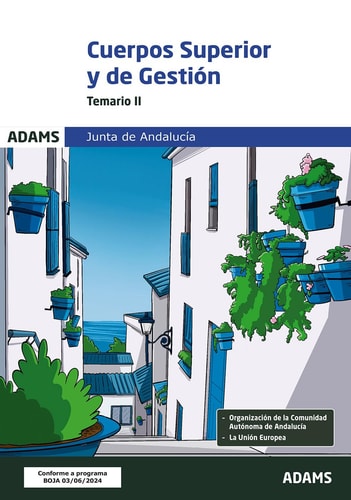 TEMARIO II CUERPO SUPERIOR DE ADMINISTRADORES CUERPO DE GEST, de AA.VV. | portada del libro