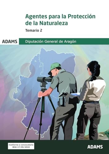 TEMARIO 2 AGENTES DE PROTECCION DE LA NATURALEZA DIPUTACION, de AA.VV. | portada del libro