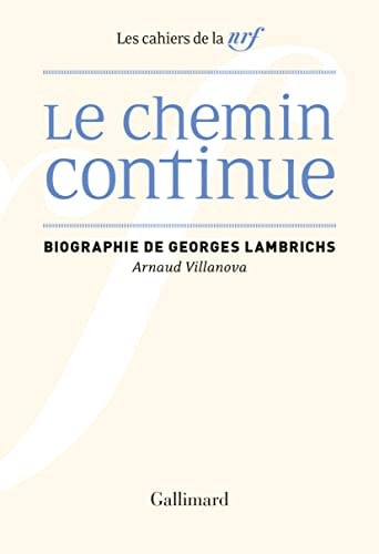LE CHEMIN CONTINUE, de Arnaud Villanova | portada del libro
