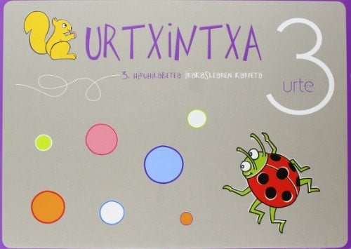 Urtxintxa 3 urte - Irakaslearen karpeta 3, de Batzuen artean | portada del libro