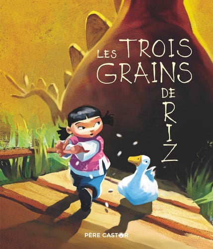 LES TROIS GRAINS DE RIZ, de BERTRON-MARTIN | portada del libro