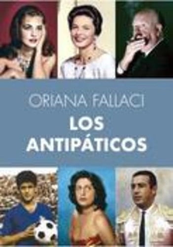LOS ANTIPATICOS, de ORIANA FALLACI | portada del libro