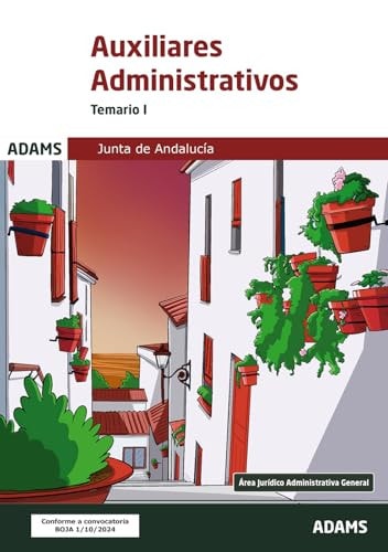 TEMARIO I AUXILIARES ADMINISTRATIVOS JUNTA DE ANDALUCIA, de AA.VV. | portada del libro