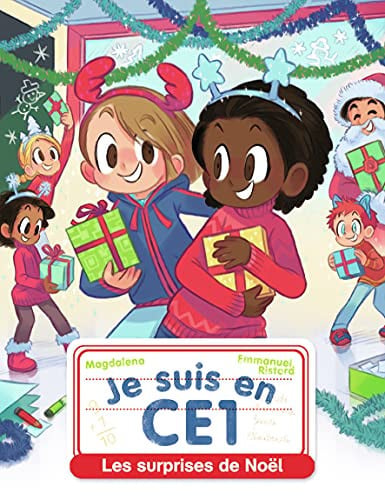 JE SUIS EN CE1 - T19 - LES SURPRISES DE NOEL, de MAGDALENA#RISTORD .#EMMANUEL | portada del libro