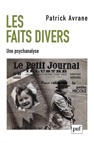 ES FAITS DIVERS, de Patrick Avrane | portada del libro