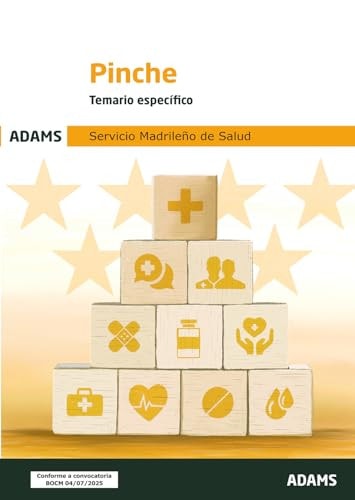 TEMARIO ESPECIFICO PINCHE SERVICIO MADRILEÑO DE SALUD, de VARIOS AUTORES | portada del libro
