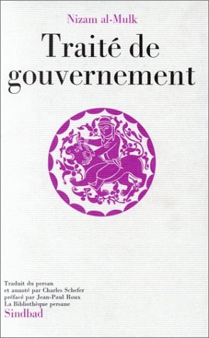 TRAITE DE GOUVERNEMENT, de Al-mulk | portada del libro
