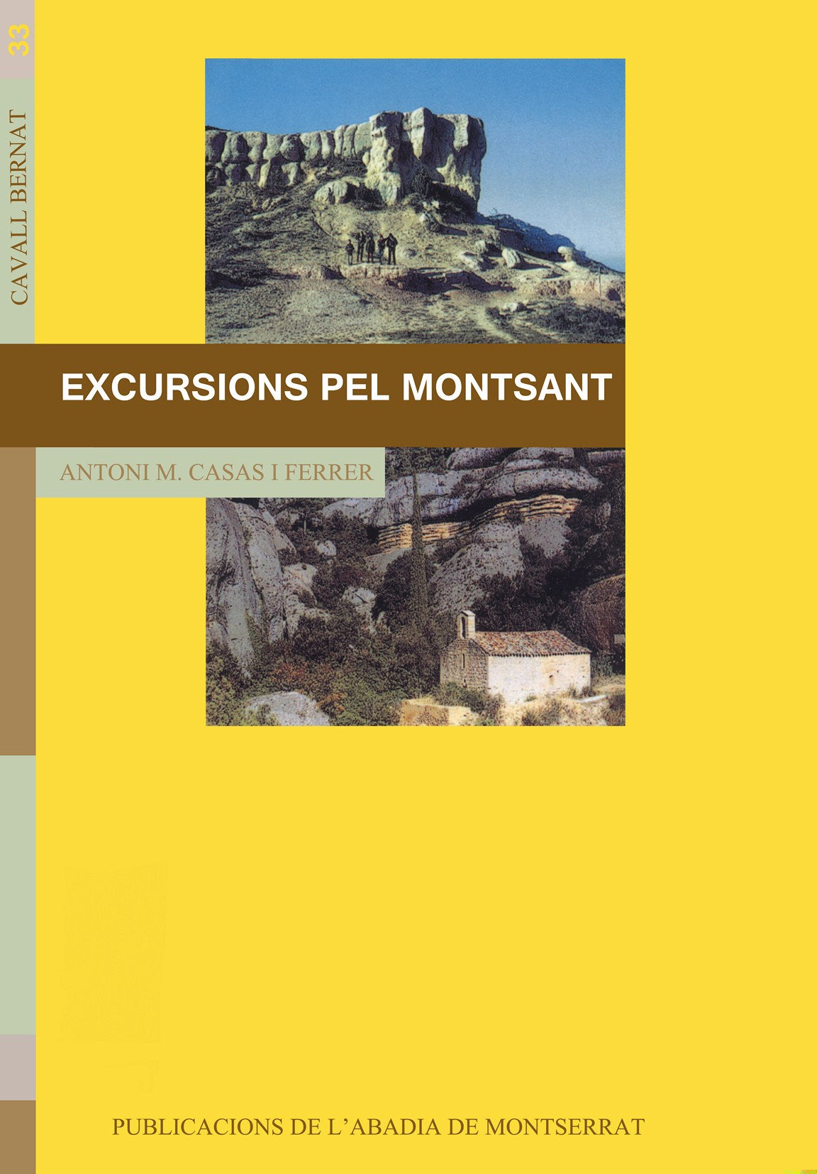 Excursions pel Montsant, de CASAS I FERRER | portada del libro