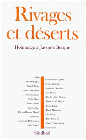 RIVAGES ET DESERTS, de Collectif | portada del libro