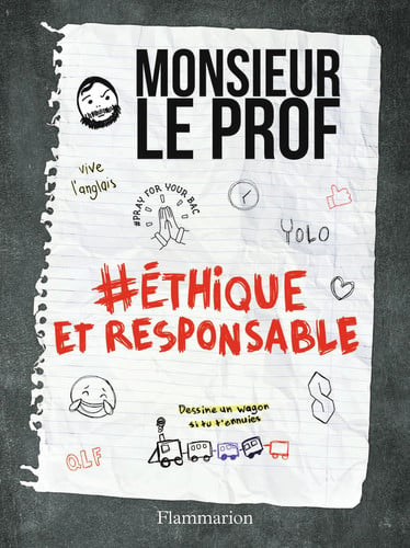 THIQUE ET RESPONSABLE, de MONSIEUR LE PROF | portada del libro