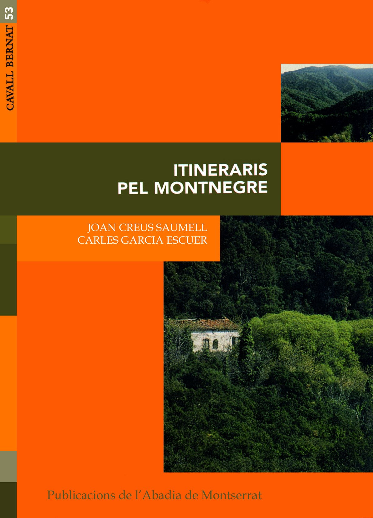 Itineraris pel Montnegre, de CREUS SAUMELL | portada del libro