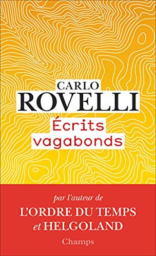 ECRITS VAGABONDS, de ROVELLI CARLO | portada del libro