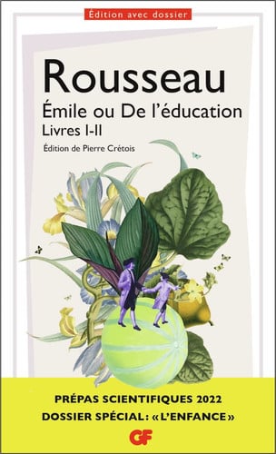 MILE OU DE L EDUCATION, de ROUSSEAU JEAN-JACQUES | portada del libro