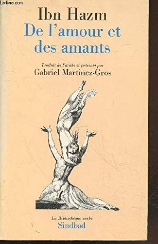 DE L'AMOUR ET DES AMANTS, de ʻAlī ibn Aḥmad Ibn Ḥazm | portada del libro