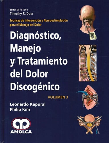 KAPURAL DIAGNOSTICO MANEJO Y TRATAMIENTO DEL DOLOR DISCOG | portada del libro