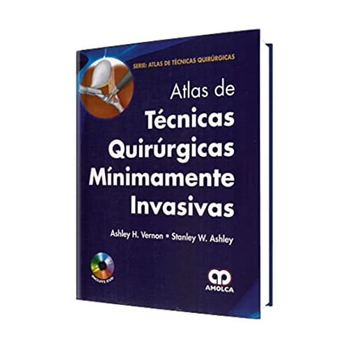 ATLAS DE TECNICAS QUIRURGICAS MINIMAMENTE INVASIVAS ( DVD) | portada del libro