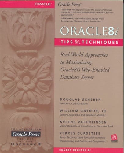 ORACLE 8I TIPS TECNIQUES, de SHERER | portada del libro