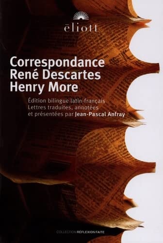 ORRESPONDANCE DESCARTES-MORE, de René Descartes | portada del libro