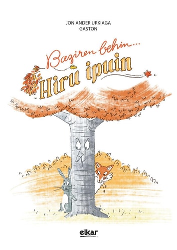 BAZIREN BEHIN- Hiru ipuin, de URKIAGA | portada del libro