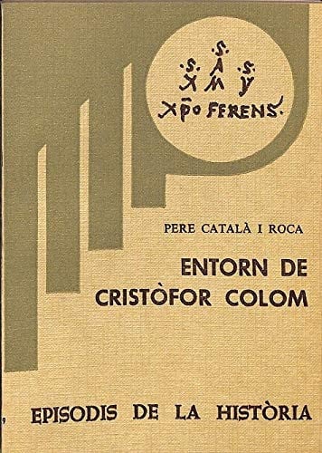 ENTORN DE CRISTOFOR COLOM, de CATAL· I ROCA | portada del libro