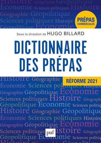 ICTIONNAIRE DES PREPAS, de Maxime Lefebvre | portada del libro