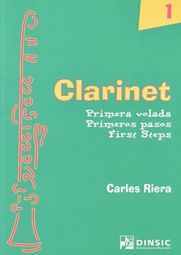 Clarinet 1 - Primera volada, de Riera Pujals | portada del libro