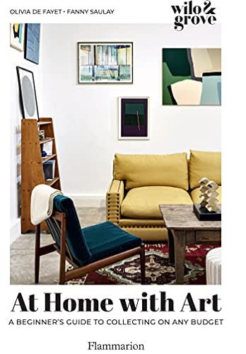 T HOME WITH ART A BEGINNER, de DE FAYET#SAULAY OLIVIA#FANNY | portada del libro