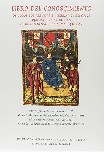 LIBRO DEL CONOSÇIMIENTO DE LOS REINOS, de LACARRA DUCAY | portada del libro