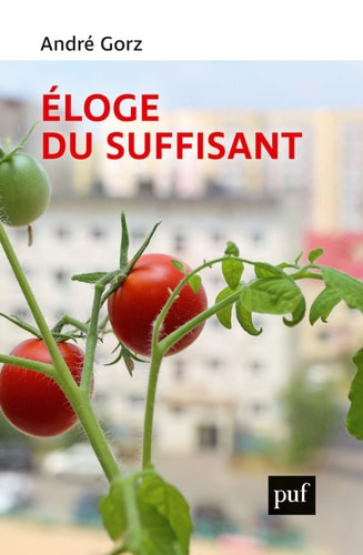 Eloge du suffisant, de André Gorz | portada del libro