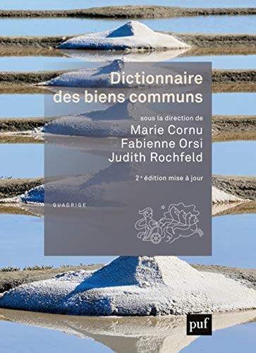 ICTIONNAIRE DES BIENS COMMUNS, de Marie Cornu | portada del libro