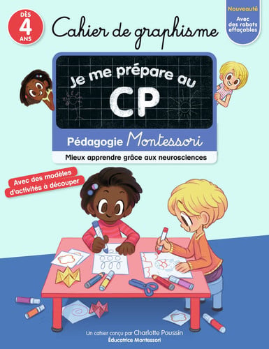 E ME PREPARE AU CP CAHIER D, de POUSSIN#RISTORD CHARLOTTE#EMMANUEL | portada del libro