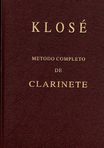 Método completo de clarinete, de KLOSE | portada del libro