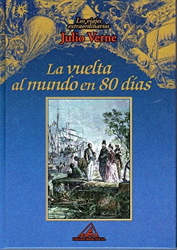 La vuelta al mundo en 80 días, de Verne | portada del libro