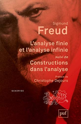 L'analyse finie et l'analyse infinie, de Sigmund Freud | portada del libro