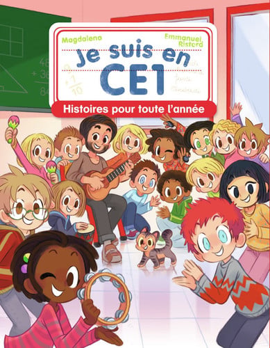 E SUIS EN CE1 HISTOIRES POU, de MAGDALENA#RISTORD .#EMMANUEL | portada del libro