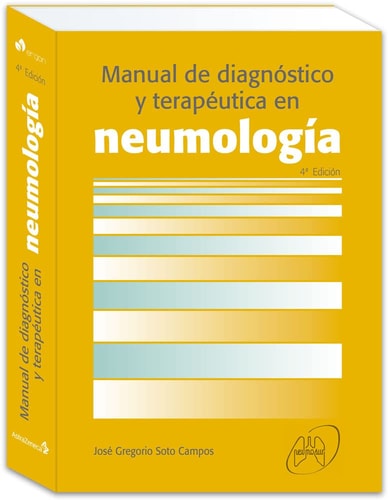 MANUAL DE DIAGNOSTICO Y TERAPEUTICA EN NEUMOLOGIA 4ª ED, de JOSE GREGORIO SOTO CAMPOS | portada del libro
