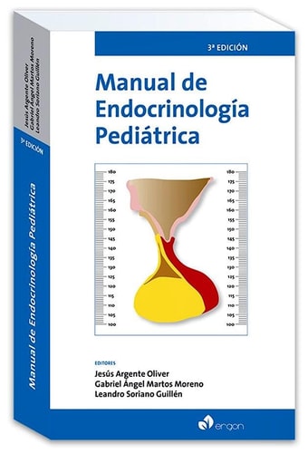 MANUAL DE ENDOCRINOLOGIA PEDIATRICA 3ª EDICION | portada del libro