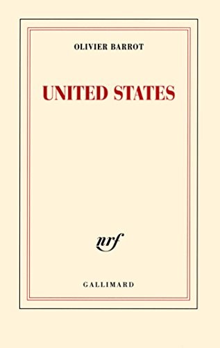 UNITED STATES, de Olivier Barrot | portada del libro