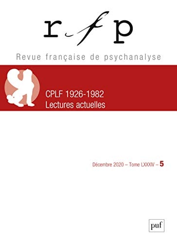 FP 2020, T.84, N.5, de Françoise Coblence | portada del libro