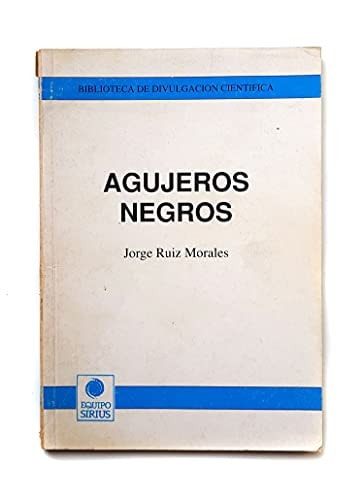 Agujeros negros, de Ruiz Morales | portada del libro