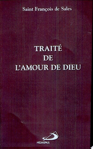 TRAITE DE L'AMOUR DE DIEU, de Saint François de Sales | portada del libro