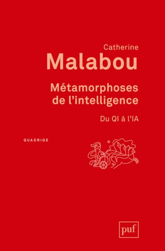 ETAMORPHOSES DE L'INTELLIGENCE, de Catherine Malabou | portada del libro