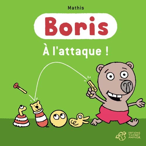 BORIS A LATTAQUE, de Jean-Marc Mathis | portada del libro
