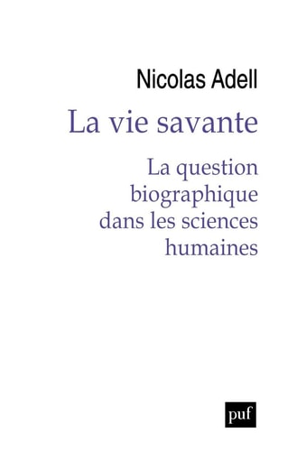 A VIE SAVANTE, de Nicolas Adell-Gombert | portada del libro