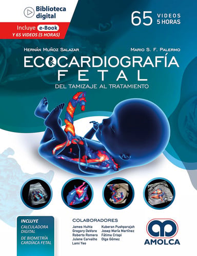 MUÑOZ ECOCARDIOGRAFIA FETAL | portada del libro