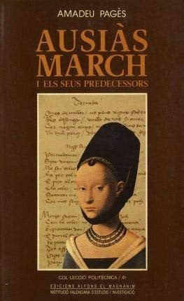 Ausiàs March i els seus predecessors, de PAGES | portada del libro